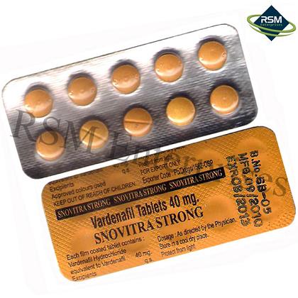Manufacturers Exporters and Wholesale Suppliers of Snovitra 40mg Chandigarh 